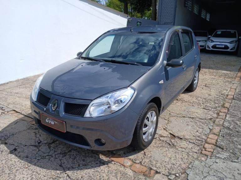 RENAULT - SANDERO - 2009/2009 - Cinza - R$ 27.900,00